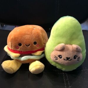 Happy Food plushies